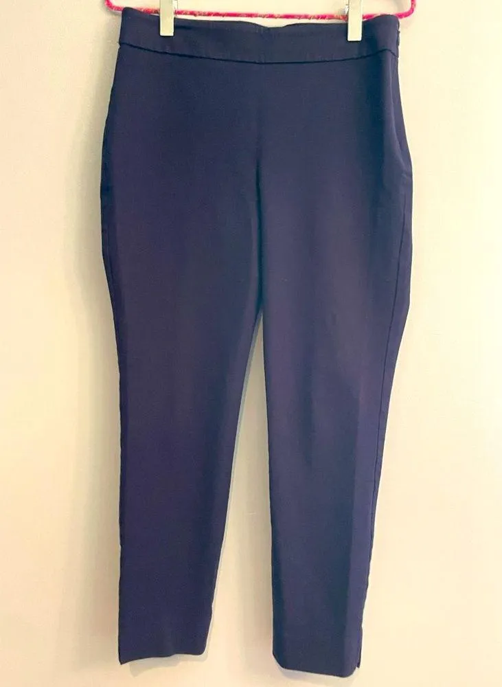 Talbots Chatham Ankle Pant Officecore Women's Navy Pants - Image 2