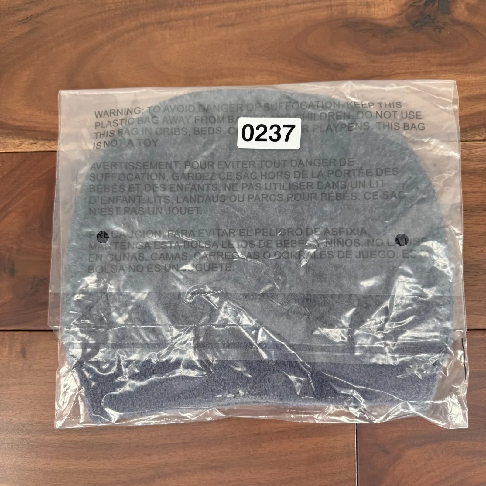 Barefoot Dreams CozyChic Lite Confetti Beanie Hat Womens OS Deep Sea Blue Indigo - Image 3