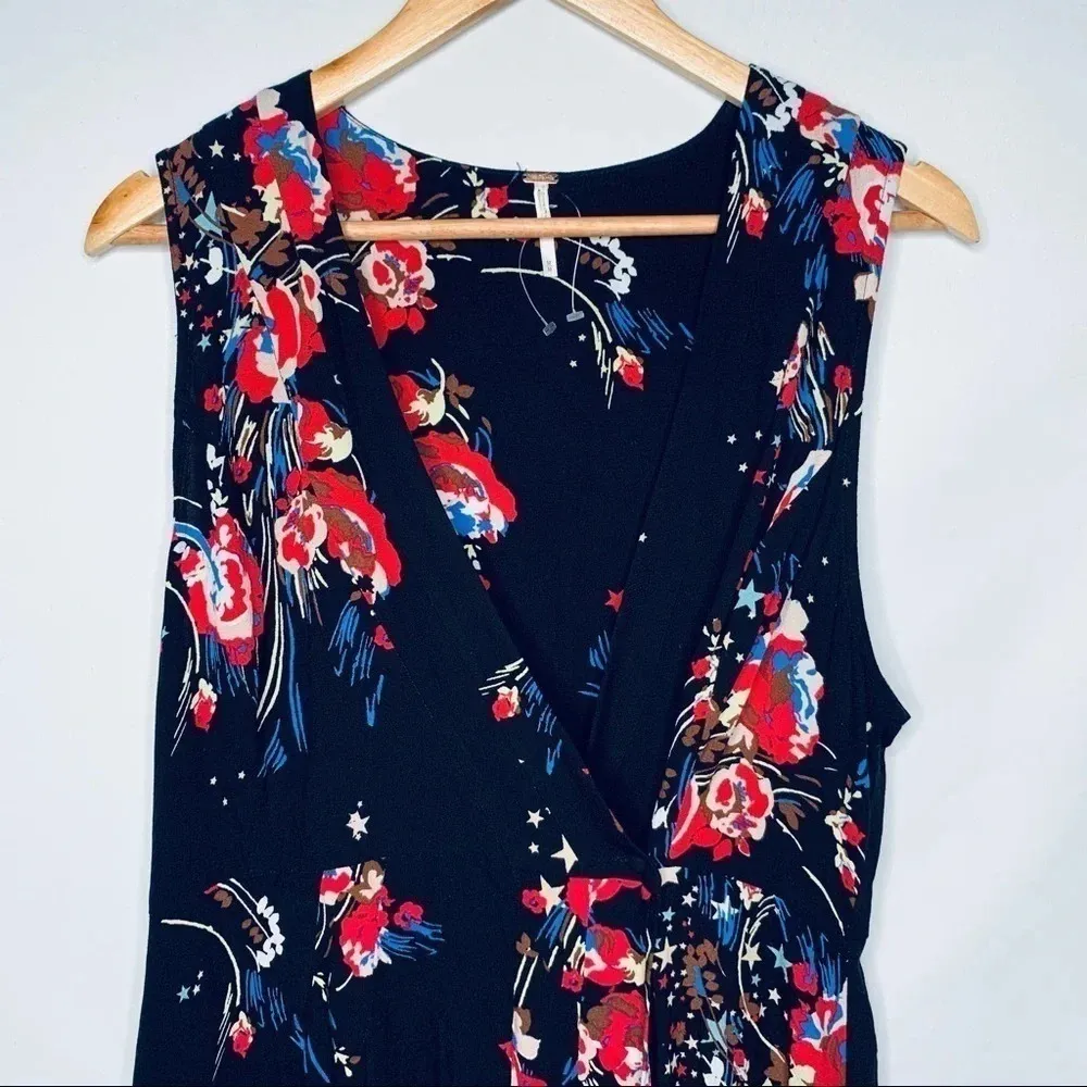 Free People NWOT Black Back To The Basics Tunic M - Image 7