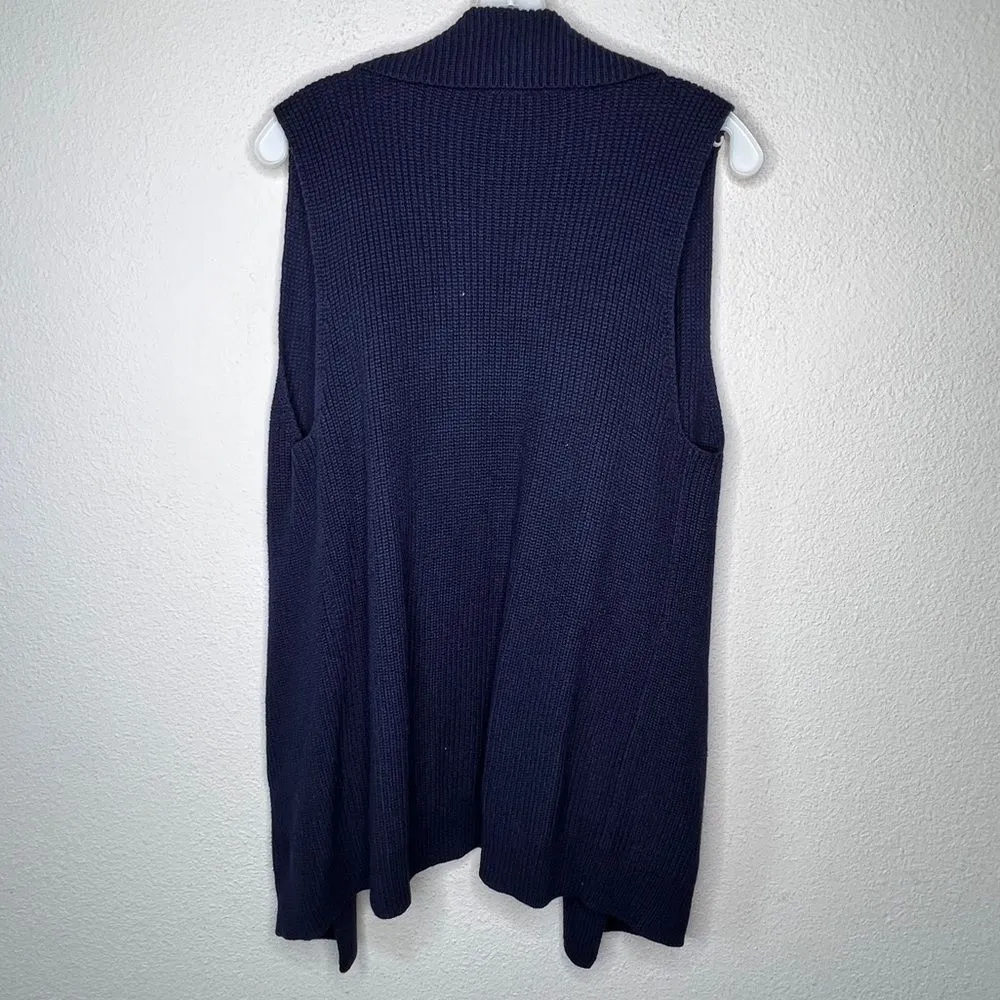 Talbots Sleeveless Cardigan‎ Sweater nwt - Image 4