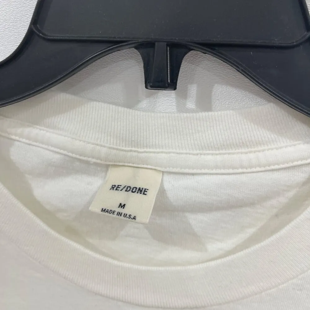 NWT RE/DONE OLD WHITE VINTAGE INSPIRED TEE *RARE* SZ M - Image 4