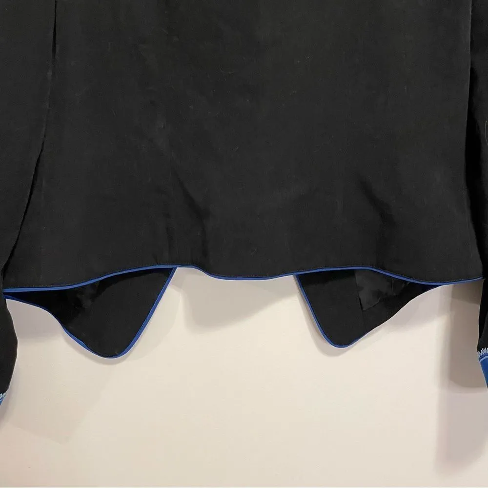 Saddle Ridge Vintage Collection riding equestrian blazer jacket size medium Black - Image 3