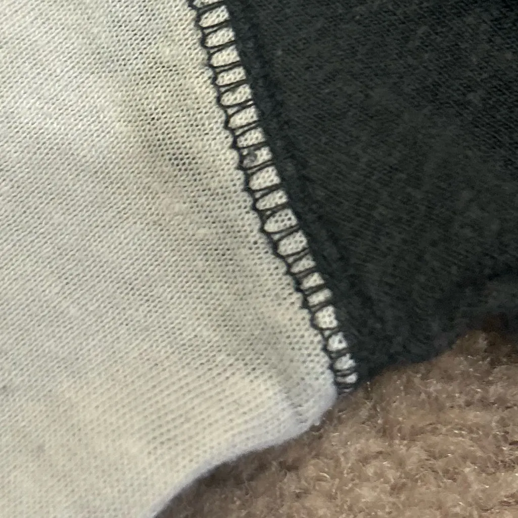 Aviator Nation Rare Black and White Aspen Jazz Snowmass Long Sleeve Baseball Tee - Image 6