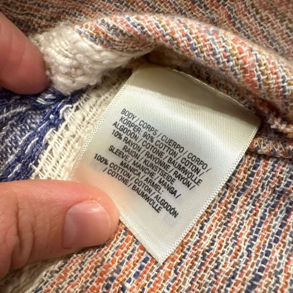 Anthropologie elevenses Shoreline Kimono small - Image 6