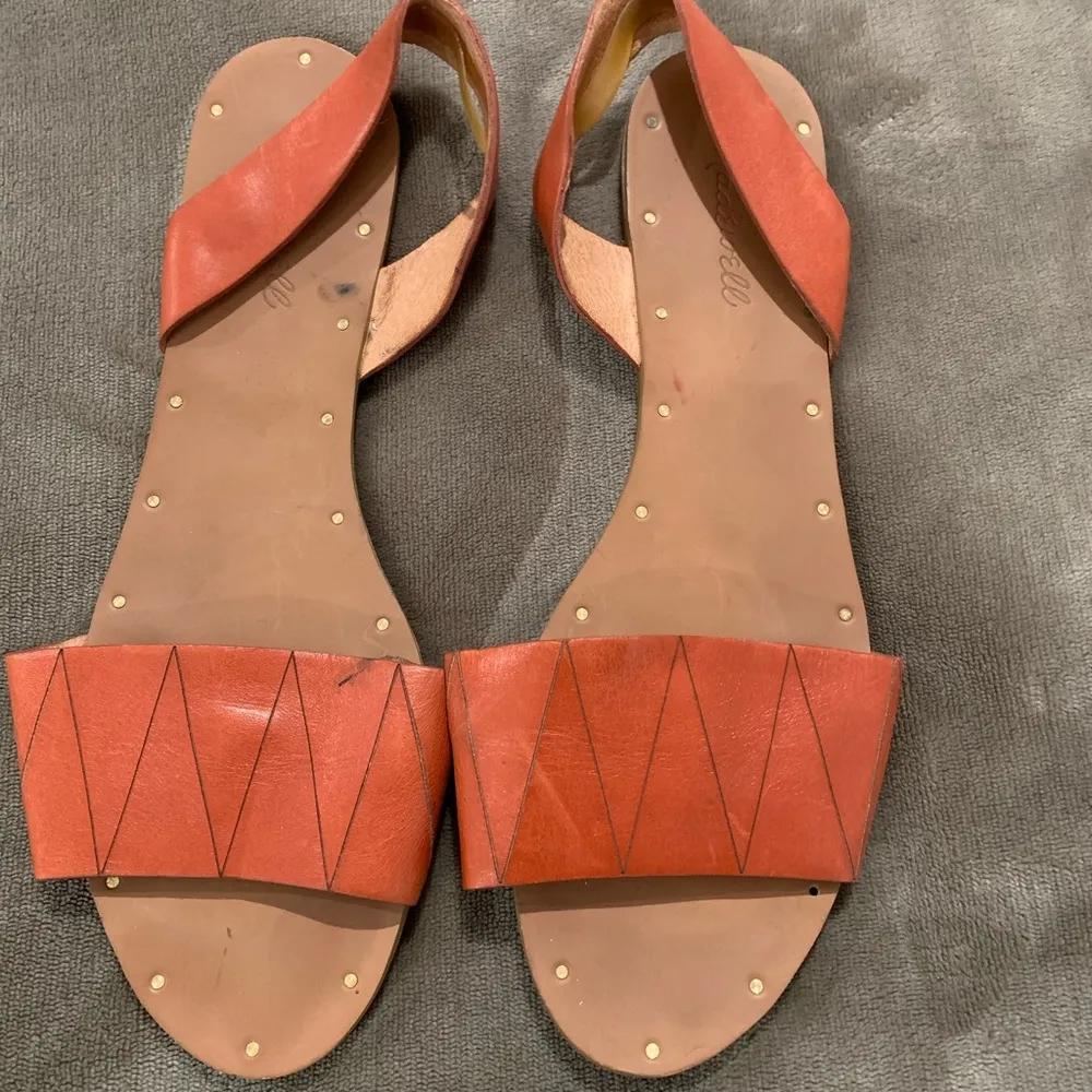 Madewell Abbi slingback flat sandal size 9 1/2 - Image 7