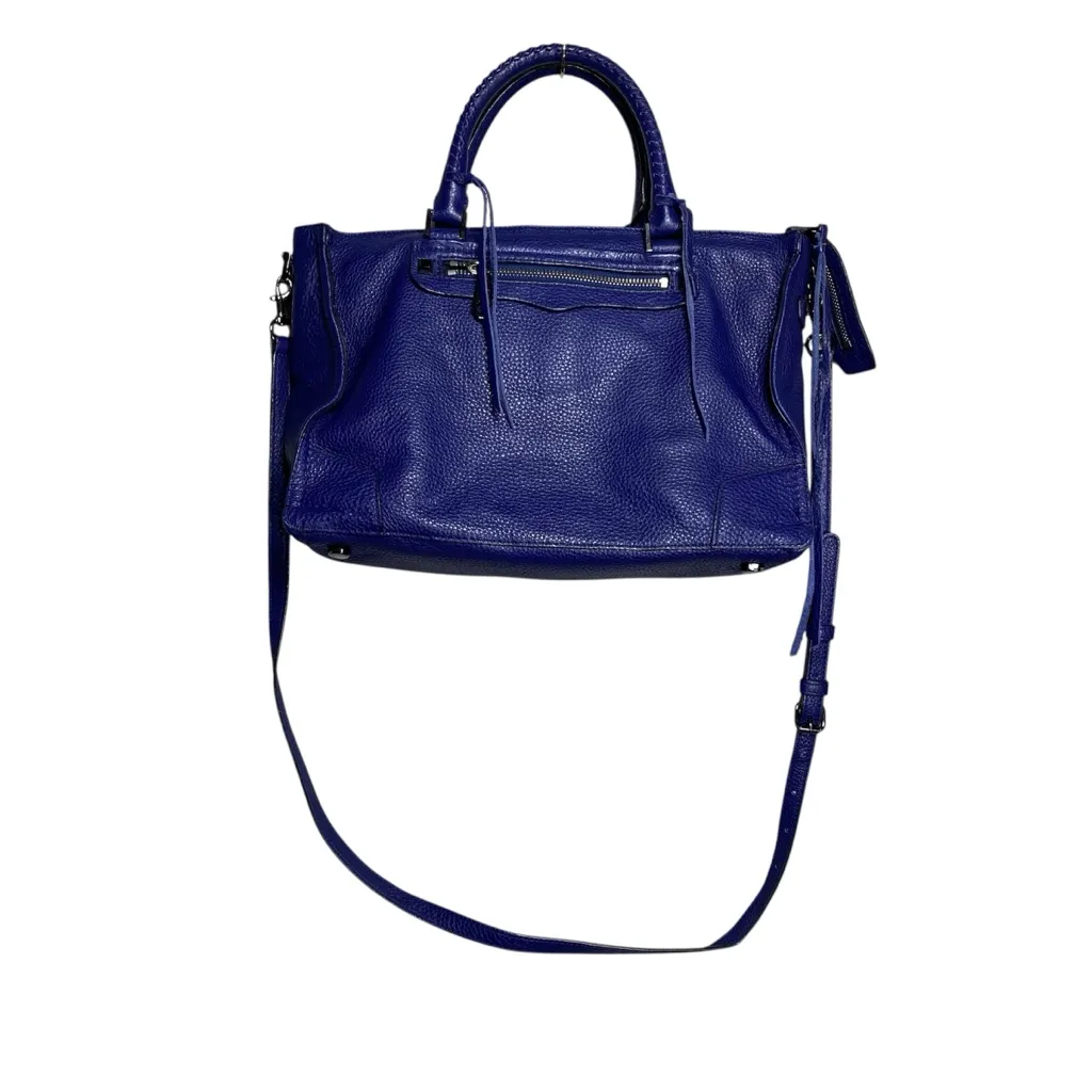 Rebecca Minkoff Blue Satchel Bag - Image 5