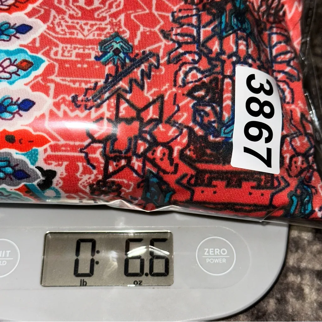 Julian Chang Women’s Size M Orange Paisley Half Zip Sleeveless Swing Dress Size M - Image 8