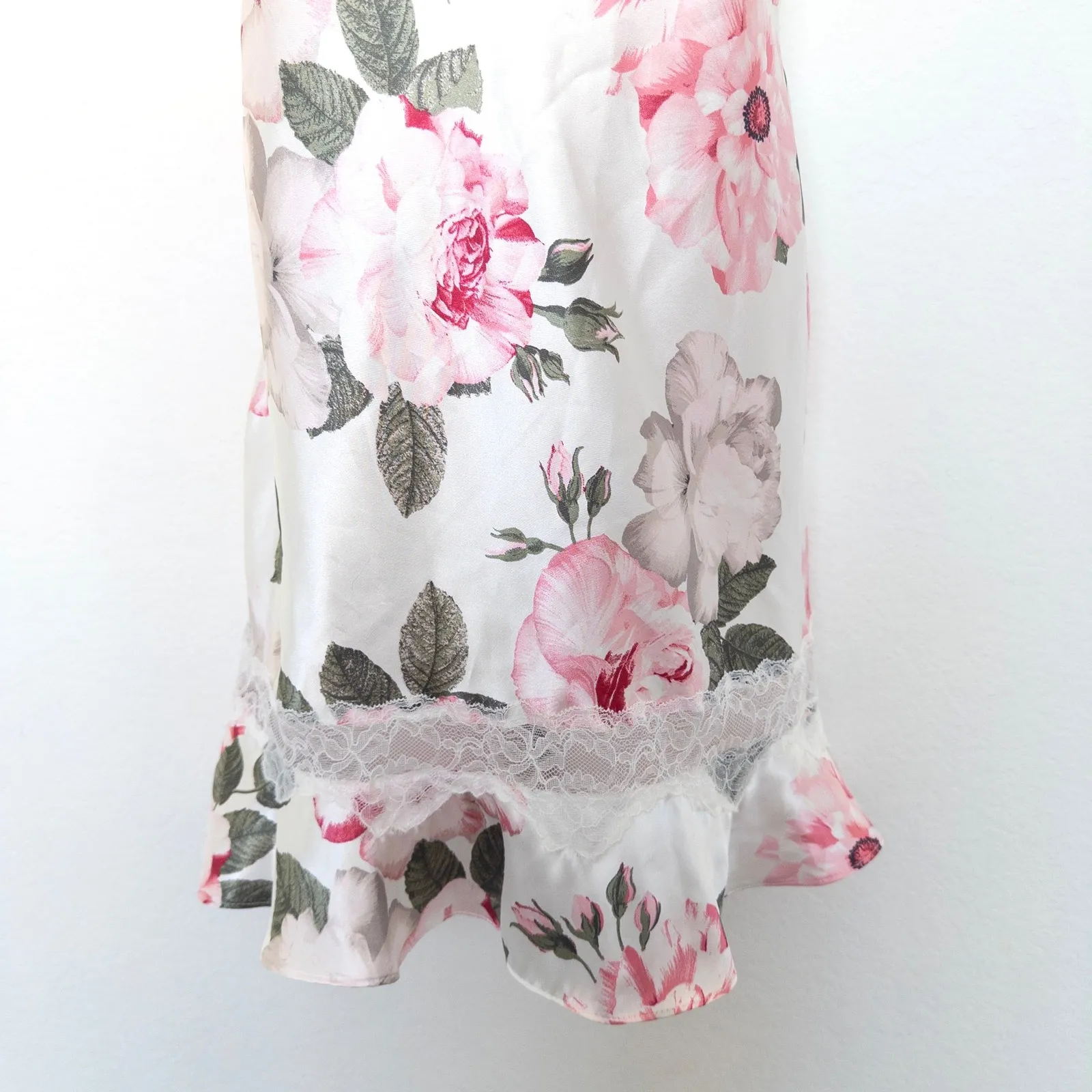 Y2K In Bloom by Jonquil‎ Slip Dress Size S Floral Lace Coquette Cottage Fairy - Image 4