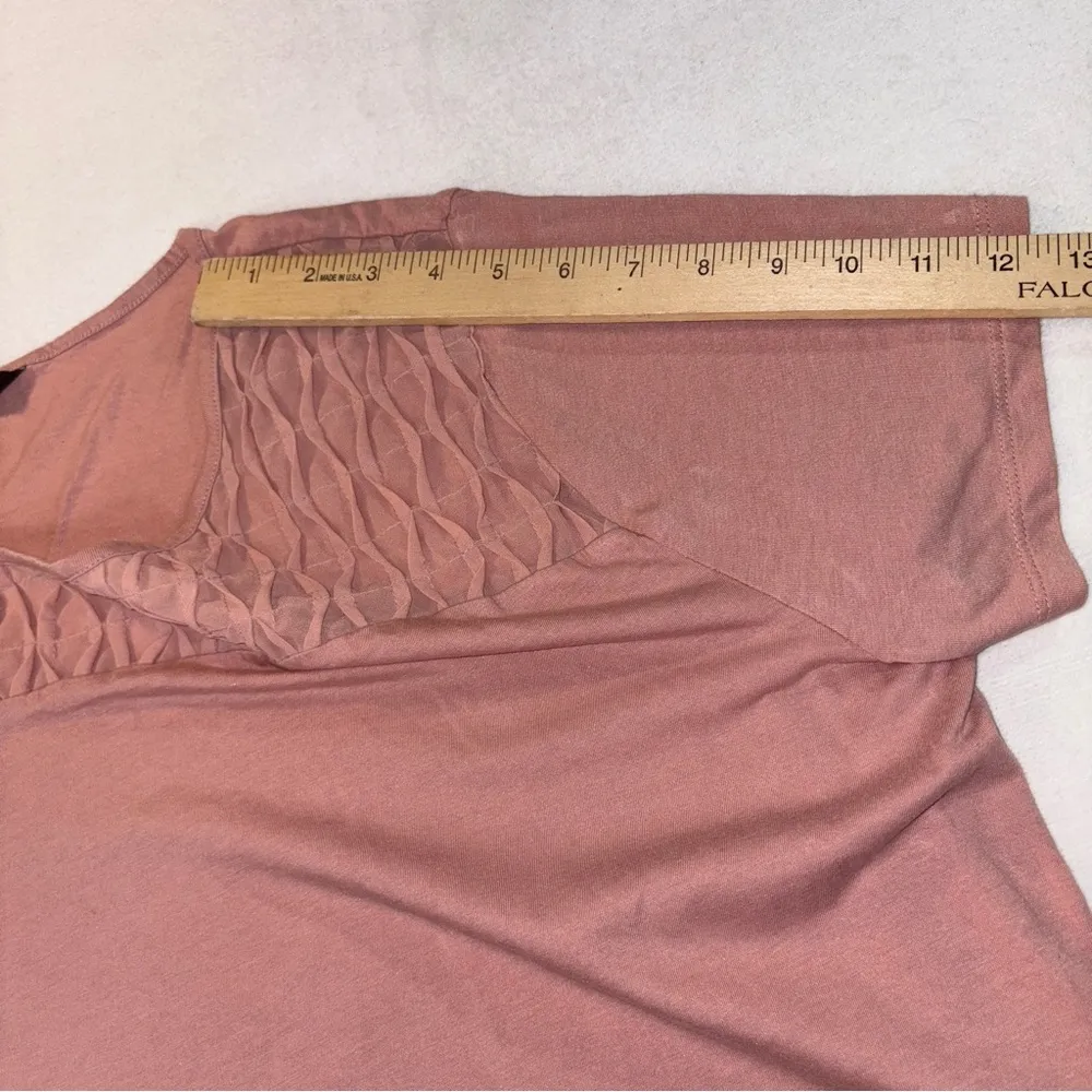 Banana Republic Pink Relaxed Short Sleeve T-Shirt - Image 7