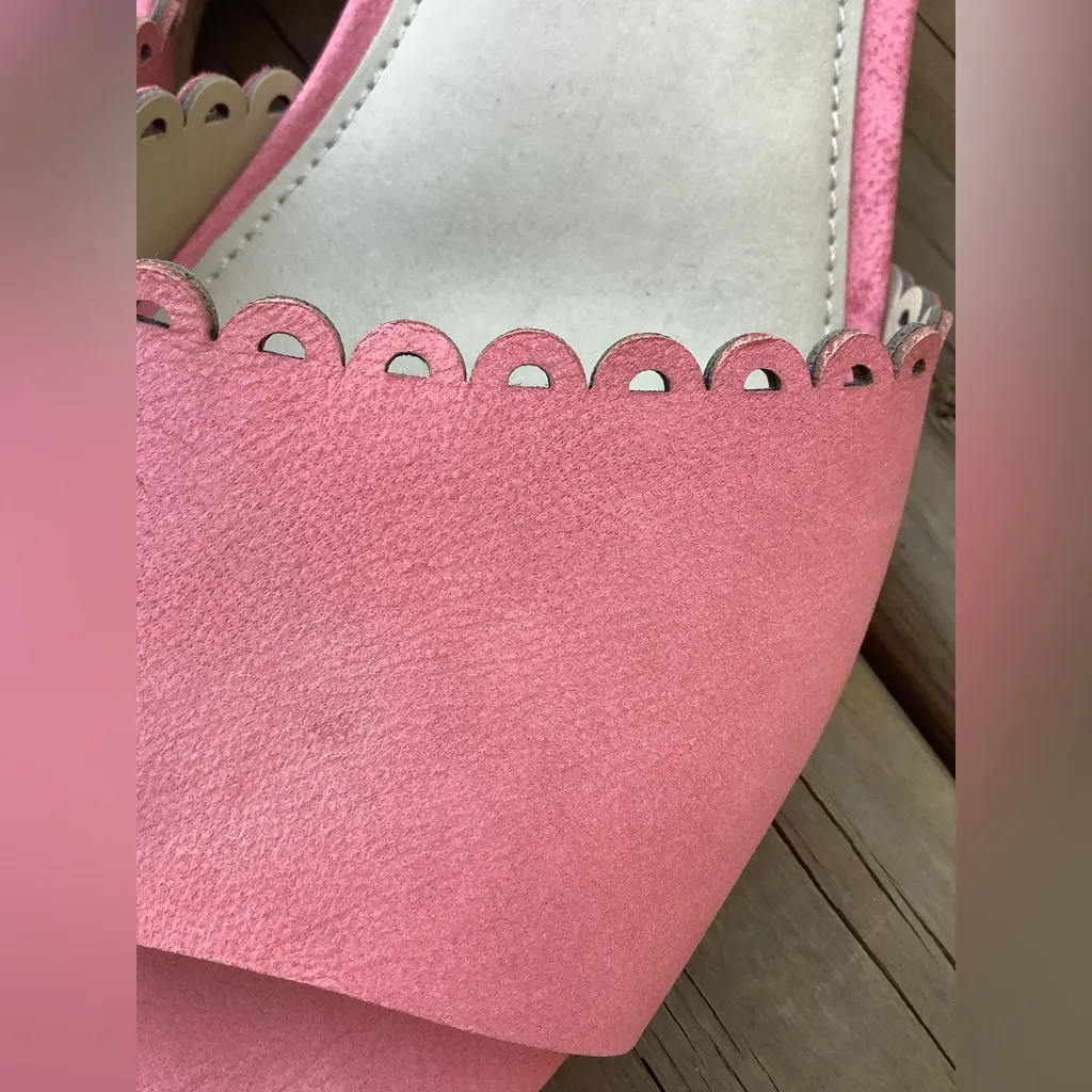 Super CUTE wedge sandals 🌷🌷🌷 Pink Size 9 - Image 8