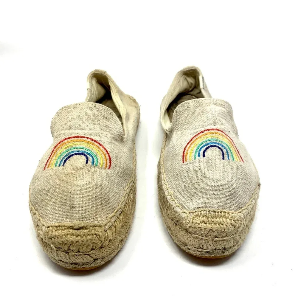 Soludos  x Ash Kahn Natural‎ Rainbow Espadrilles - Image 2