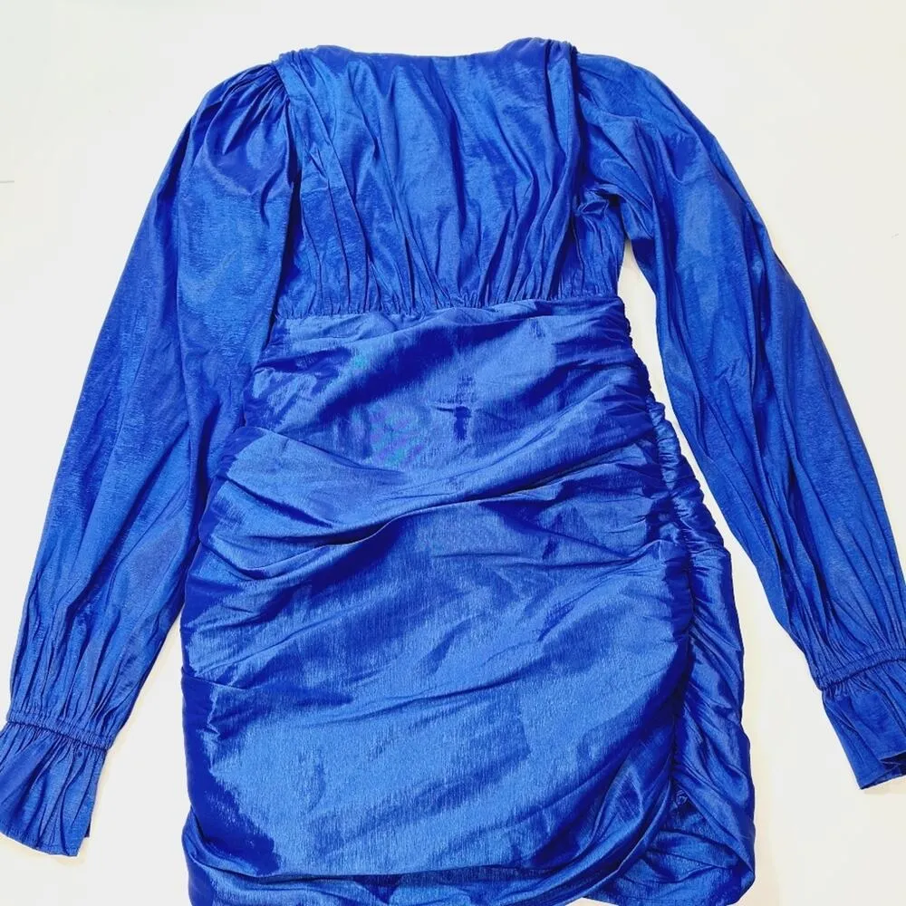 Lovers and Friends Tyra Mini Dress in Indigo Blue Small - Image 11