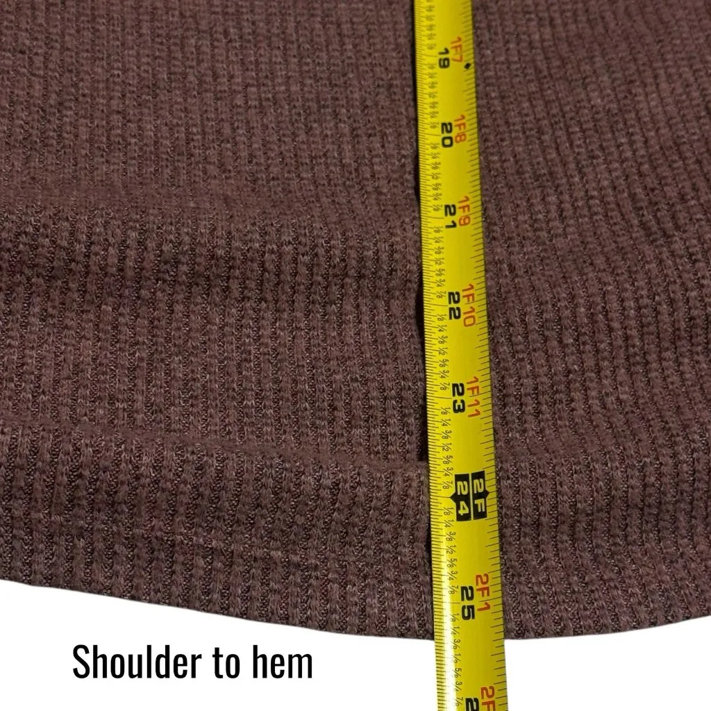 Anthropologie Draped Cowl Neck Long Sleeve Blouse Brown Capsule Cabincore S - Image 10