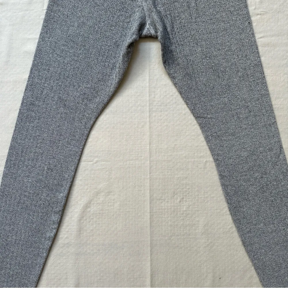 Wunder Under Pant in Herringbone White Black / Black Size 8 - Image 6