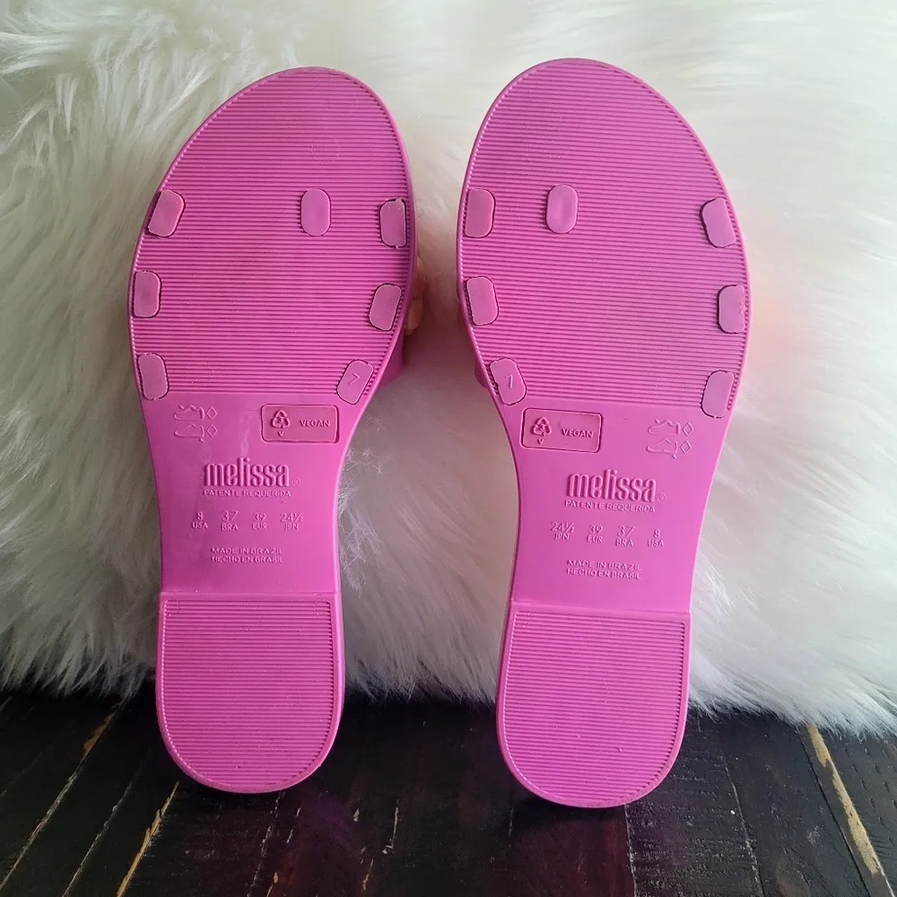 Melissa Babe Spring Sandals Womens Size 8 - Image 6