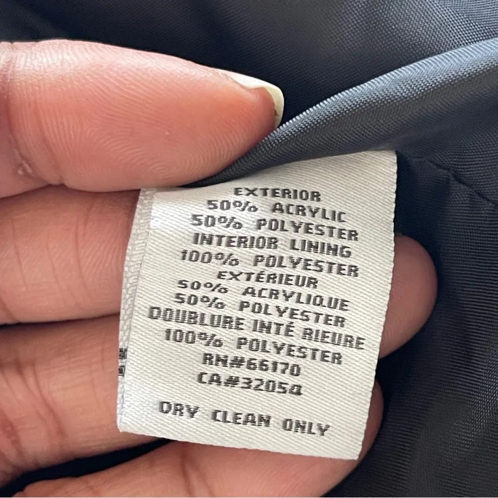 KIMCHI BLUE | Gray Retro Open Silhouette Blazer Jacket Sz S - Image 7