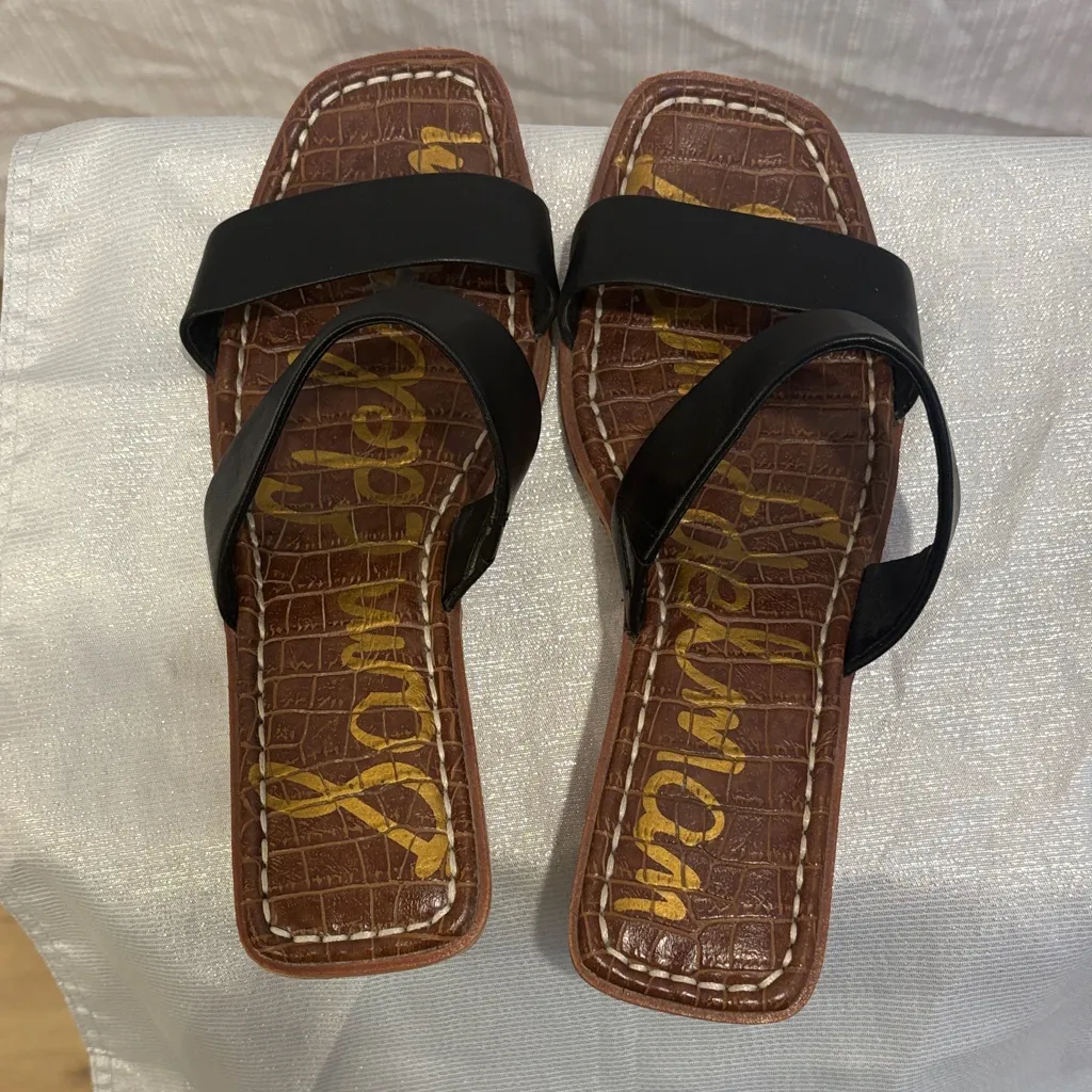 Sam Edelman Cork Wedge Sandals - Image 3