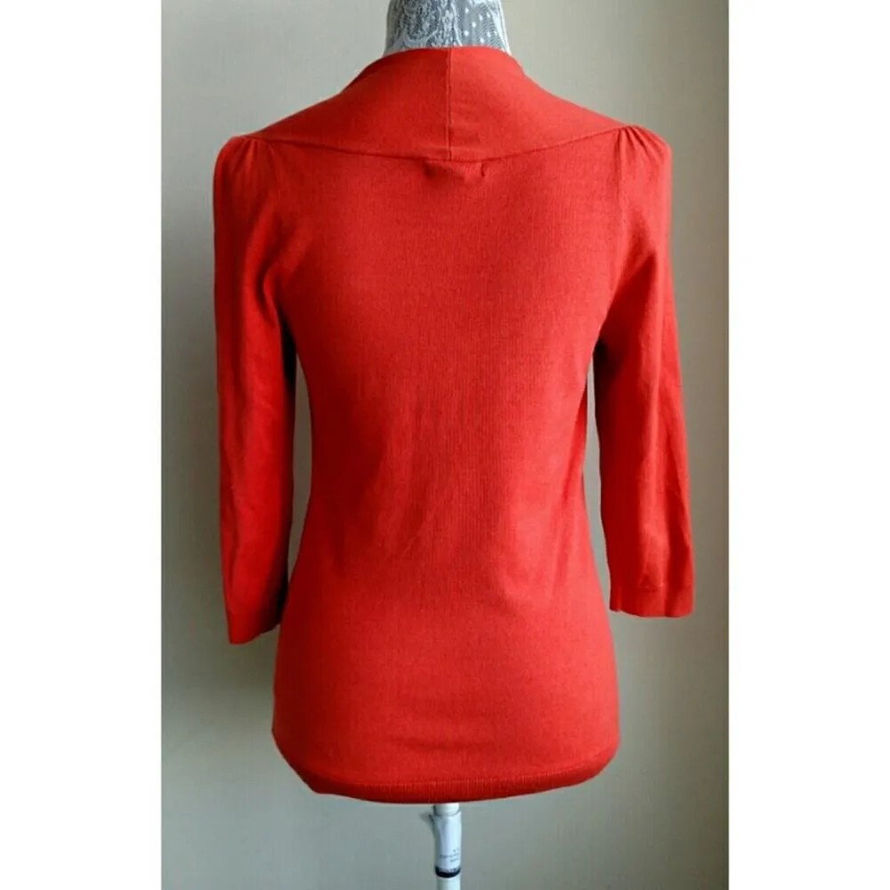 New York & Co V-Neck Sweater - Sz M - GUC - Image 3