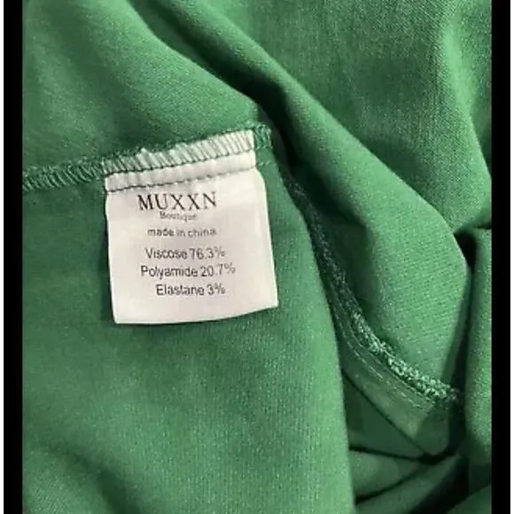 Muxxn Boutique Women's Dress, Green, Retro 1950 Size XXL Mob‎ Wife Green - Image 6