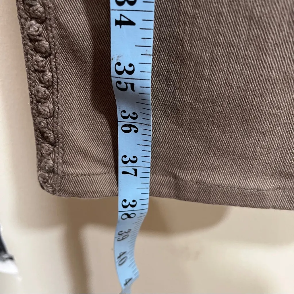 ETRO Milano Italy Pattern Denim Skinny Jeans Designer Y2K Women EU 32 - Image 5