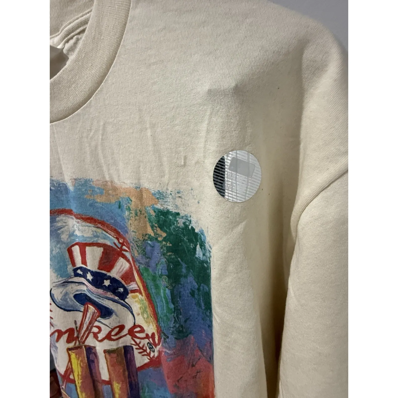 XL‎ VERY RARE VINTAGE 1996 NY Yankees World Champions Twin Towers T - Image 4