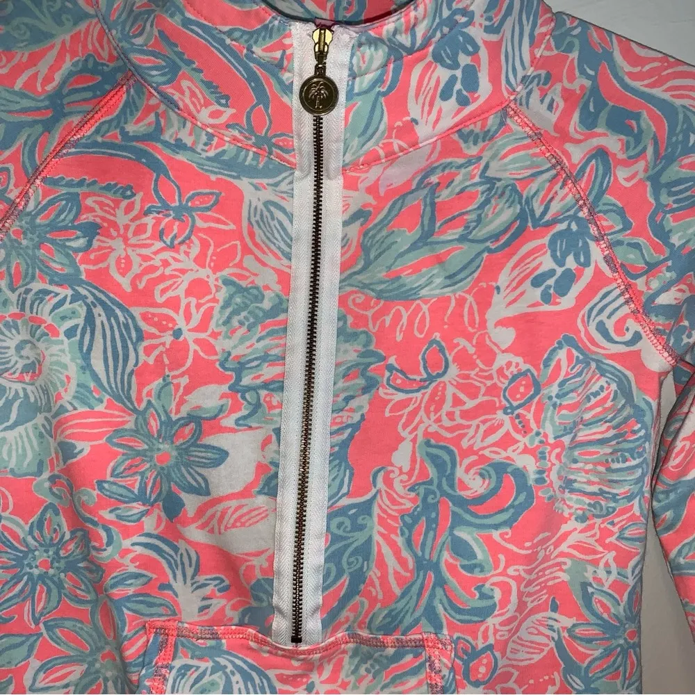 Lilly Pulitzer Coral Popover - Image 3