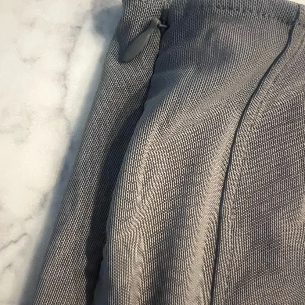 NWOT FANCI CLUB Gray micro mini asymmetrical skirt Small $300 - Image 8