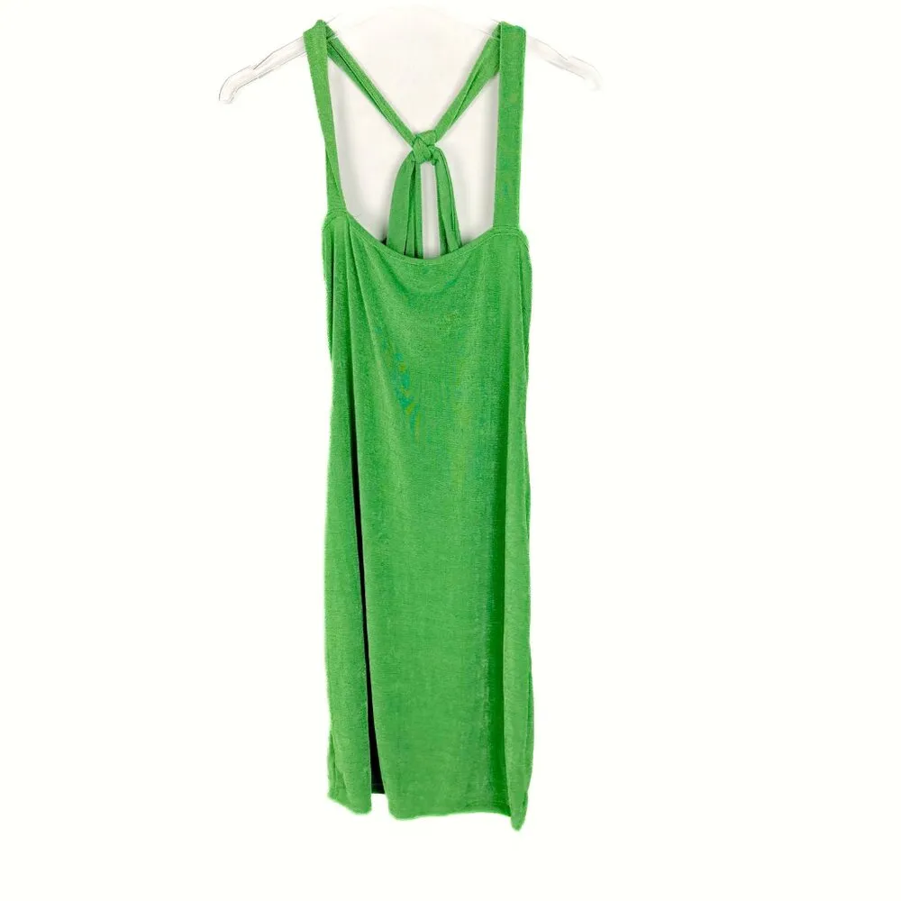 NWOT ASOS ASYOU Keyhole Neckline Slinky Mini Dress Green Size 14 NEW - Image 6