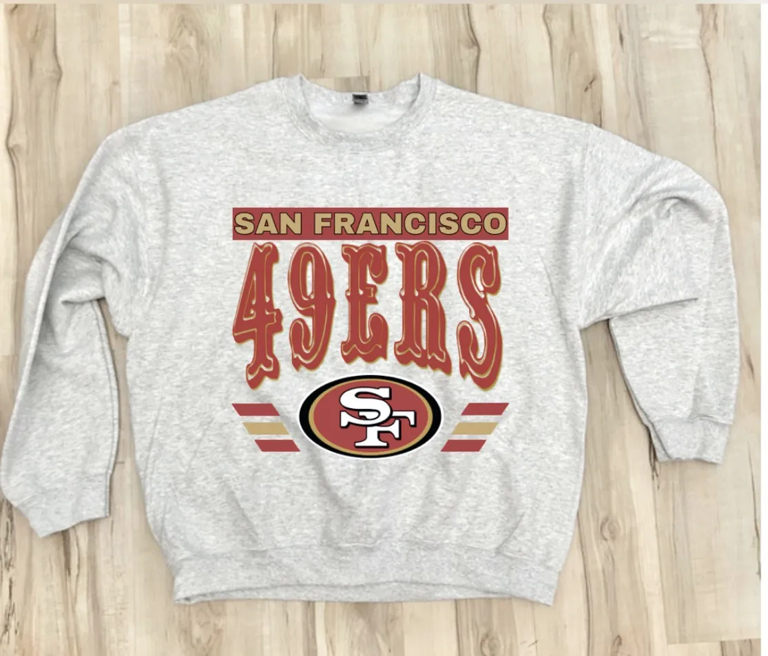 New - custom  - San Francisco 49ers Sweatshirt - Image 5