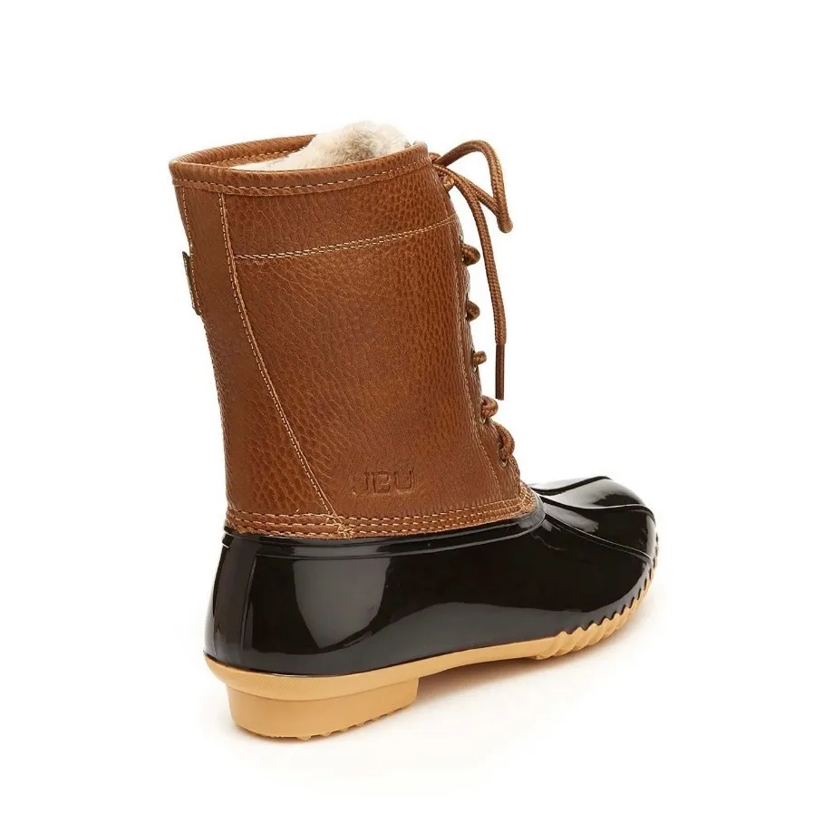 JBU by Jambu Maplewood Waterproof Duck Boots Women's 8M – Chocolate Brown (NIB) Size 8 - Image 11