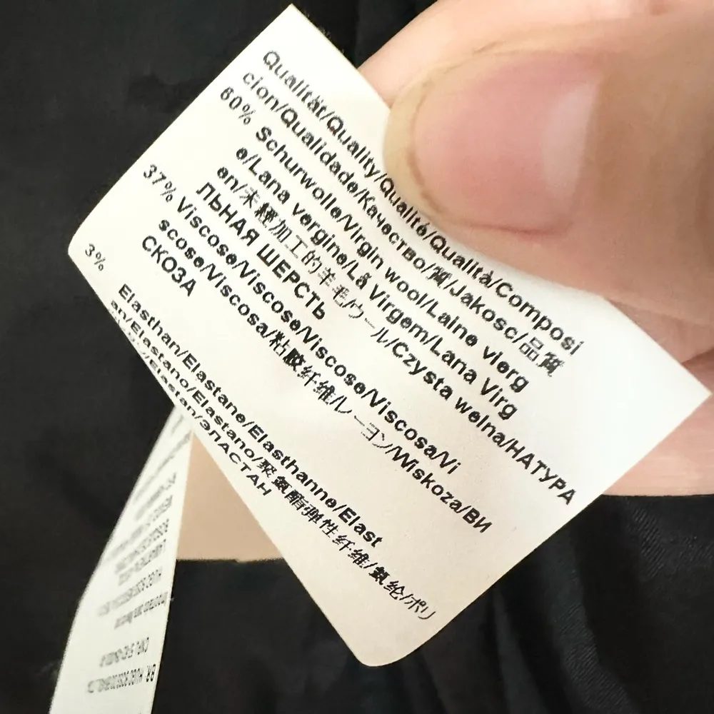 Hugo Boss size 8 women grey blazer virgin wool office job business professional - Image 5