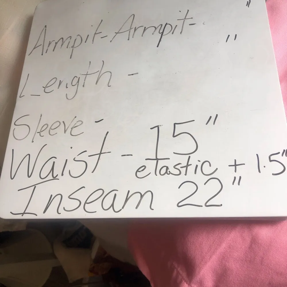 Very Vintage Very Pink Elastic Waist Wide Leg Capris Breckenridge Size 14 - Image 9