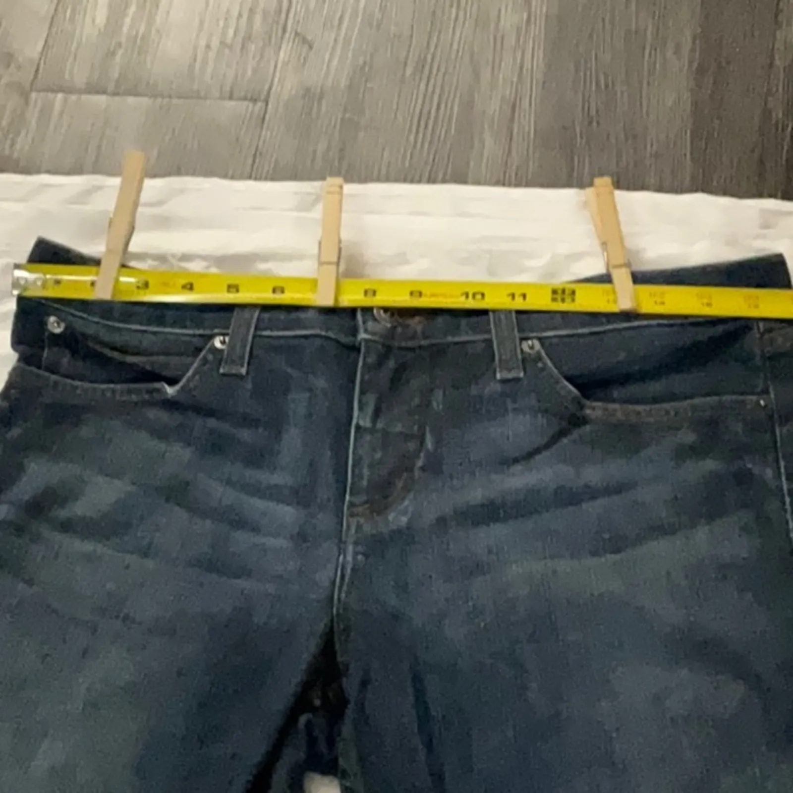 Juicy Couture Estilo 5 Pocket Blue Jean 31 Y2K Classic Preppy Bohemian Western - Image 6