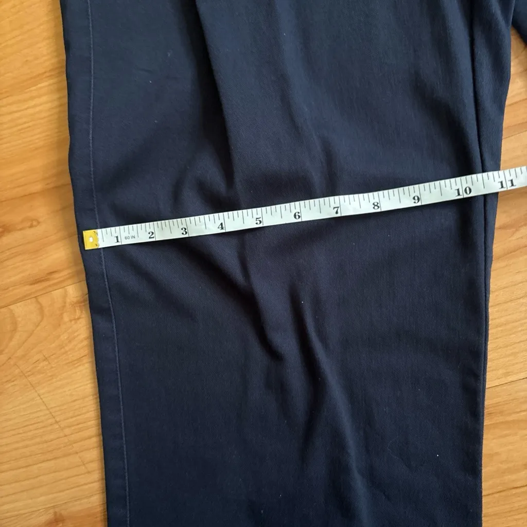 VTG Y2K LIZ CLAIBORNE LIZWEAR Navy Blue Sz 6 - Image 6