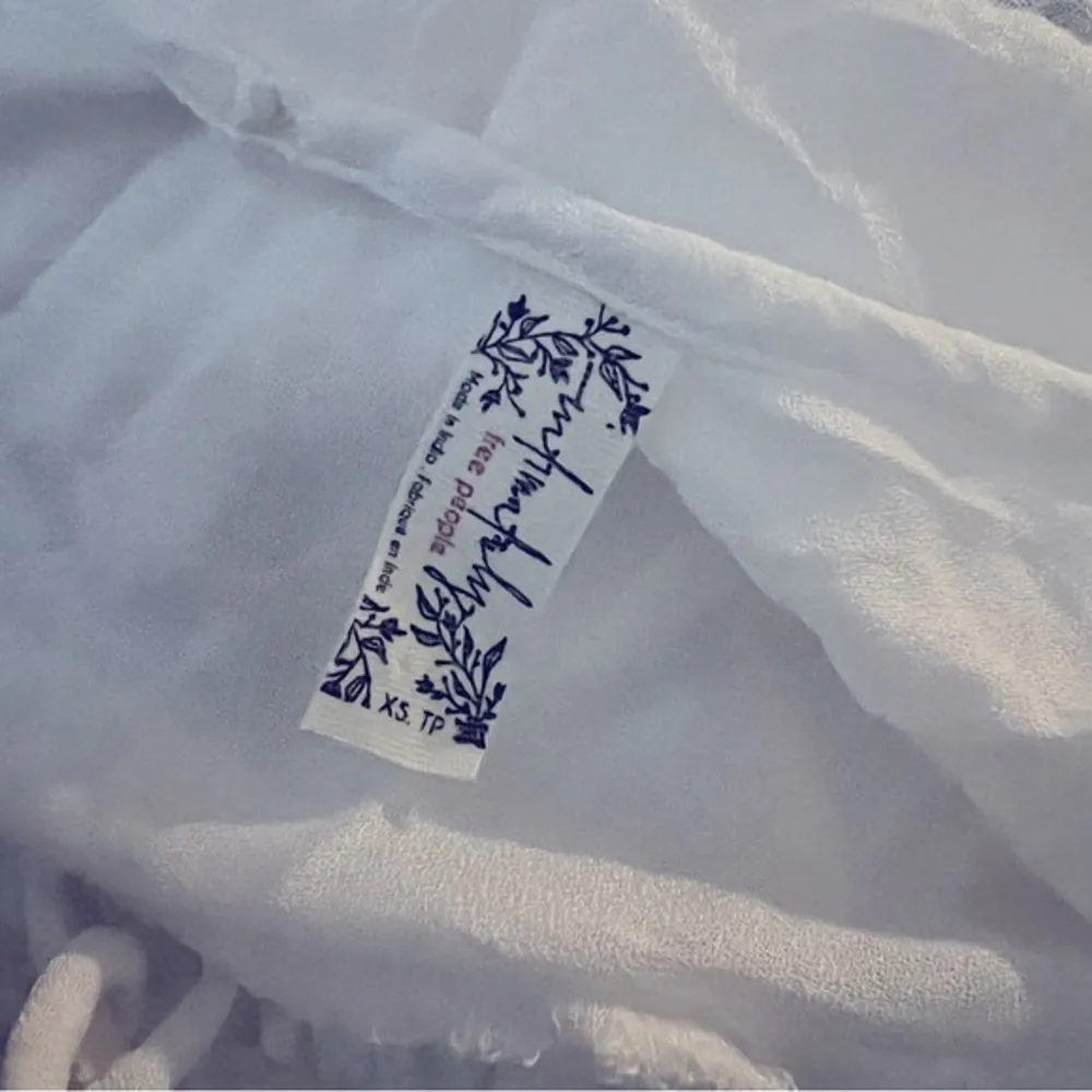 Embroidered Aida Slip Dress/Tunic in Ivory Retail $88 - Image 10