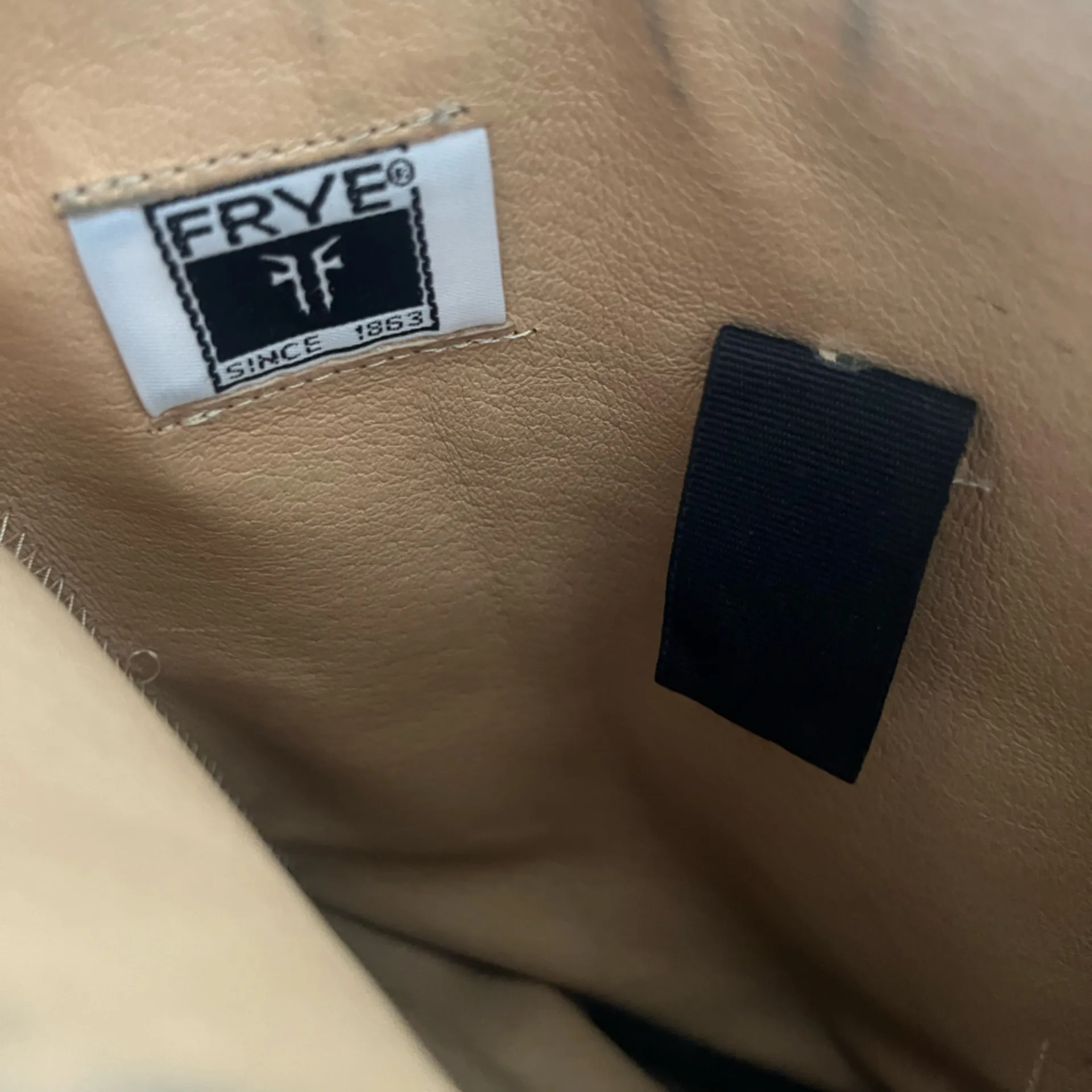 Frye Carmen 3 Strap Saddle Mid Calf Leather Boots 8.5 - Image 12