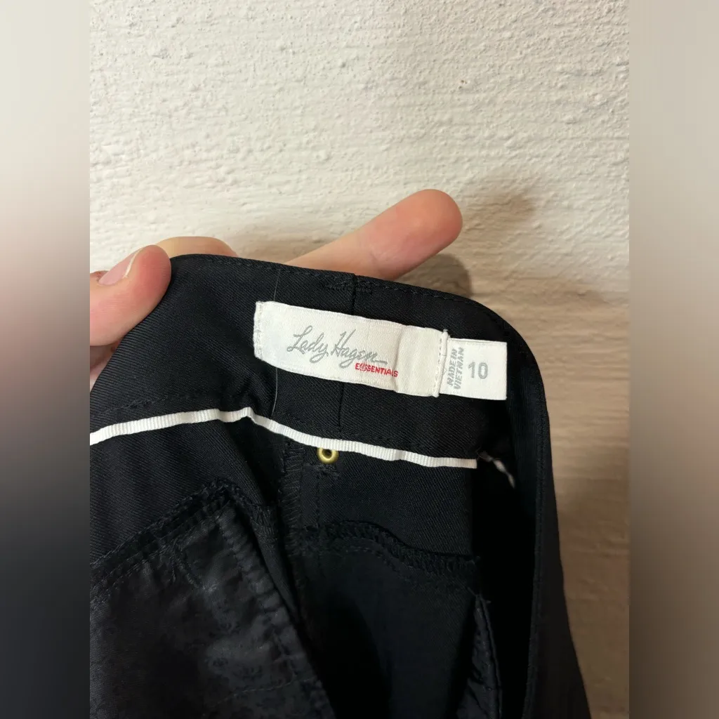 Lady Hagen Woman’s Black Classic Traditional Golf Pants Size 10 - Image 7