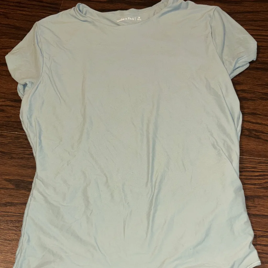 Light greenShort Sleeve Abercrombie Bodysuit - Image 2