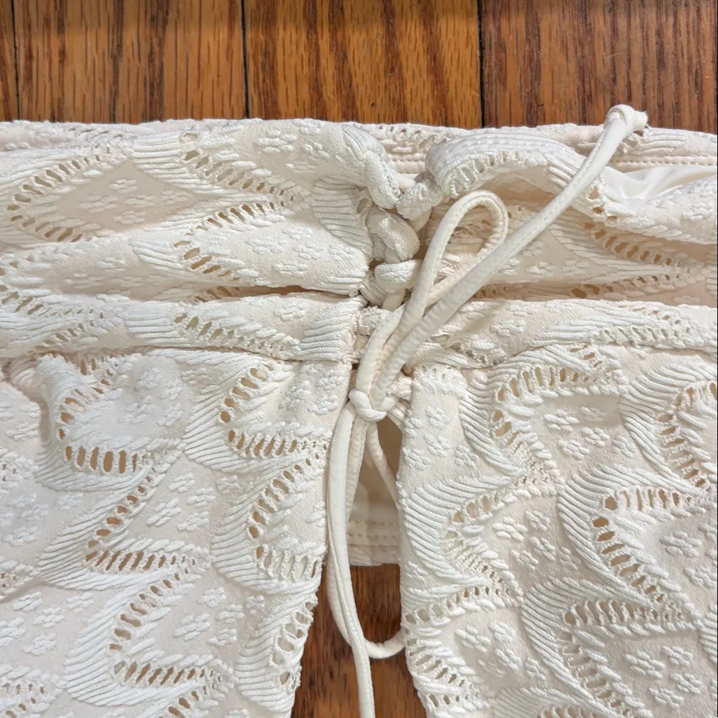 Andie Bikini Set Cabarete Top Super High Waisted Bottom Lace size Large NWT - Image 6