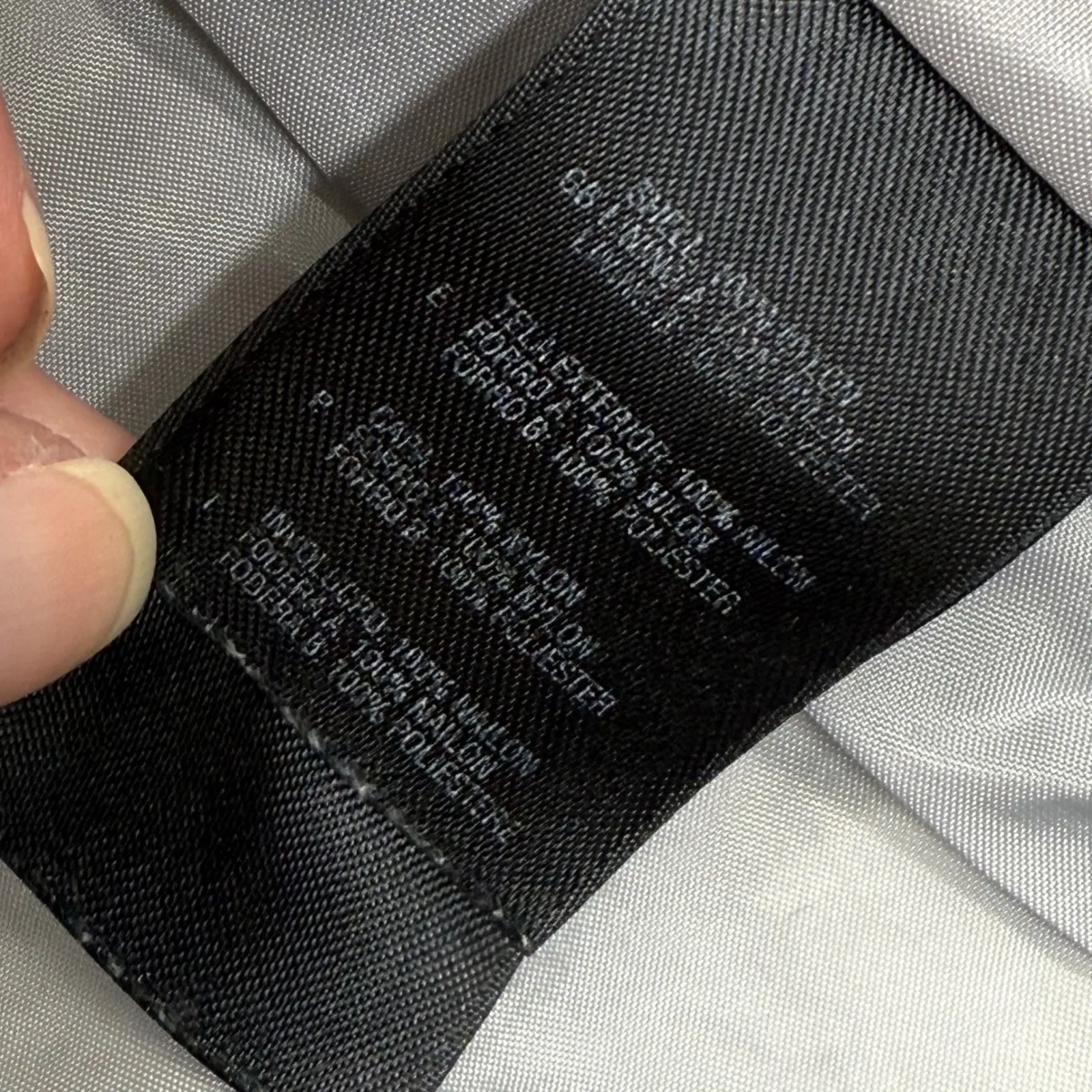 The North Face HyVent Women's Blue Gray Rain Jacket Coat‎ Medium M - Image 9