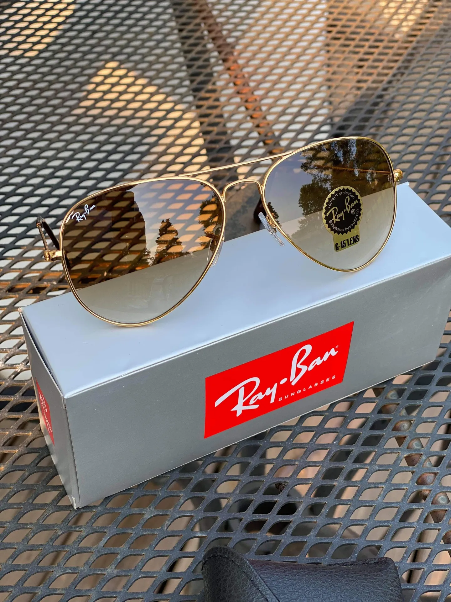 New  Aviator Pilot RB3025 Sunglasses 58mm - Image 9