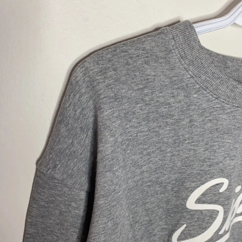 Madewell Mile(s) Sister heather grey graphic sweatshirt size M - Image 58