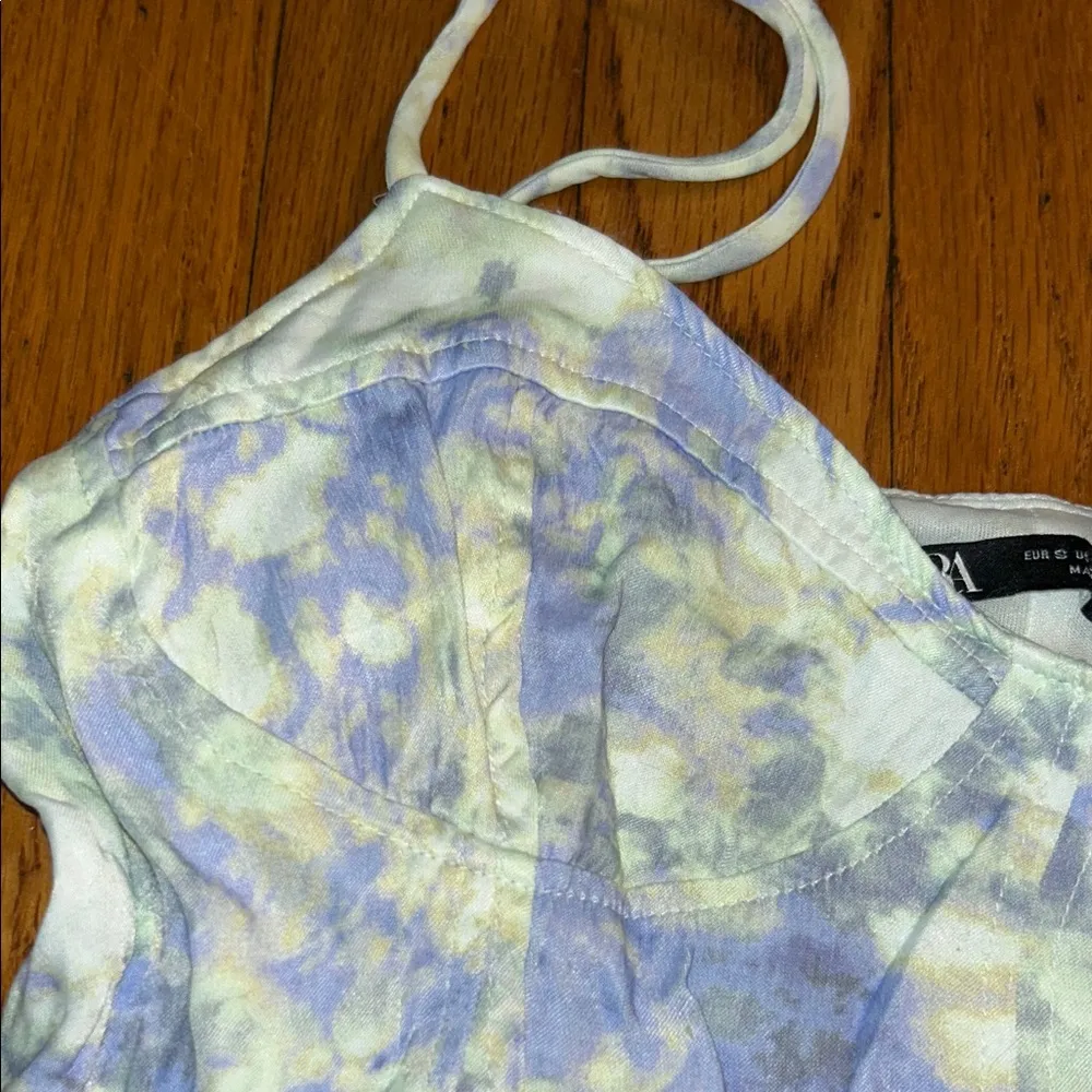 ZARA  Pastel Tie-Dye Bodysuit - Image 4