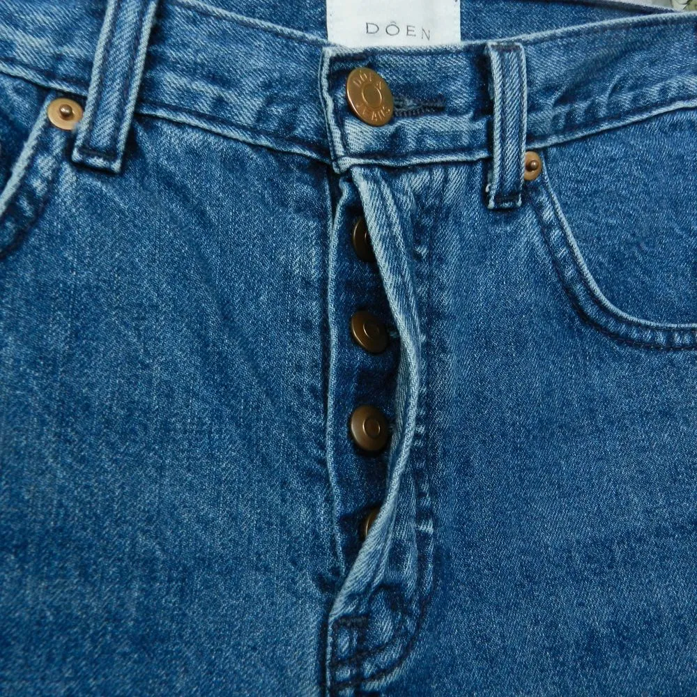 Doen Women's High Rise Blue Jeans Size 25 - Image 4