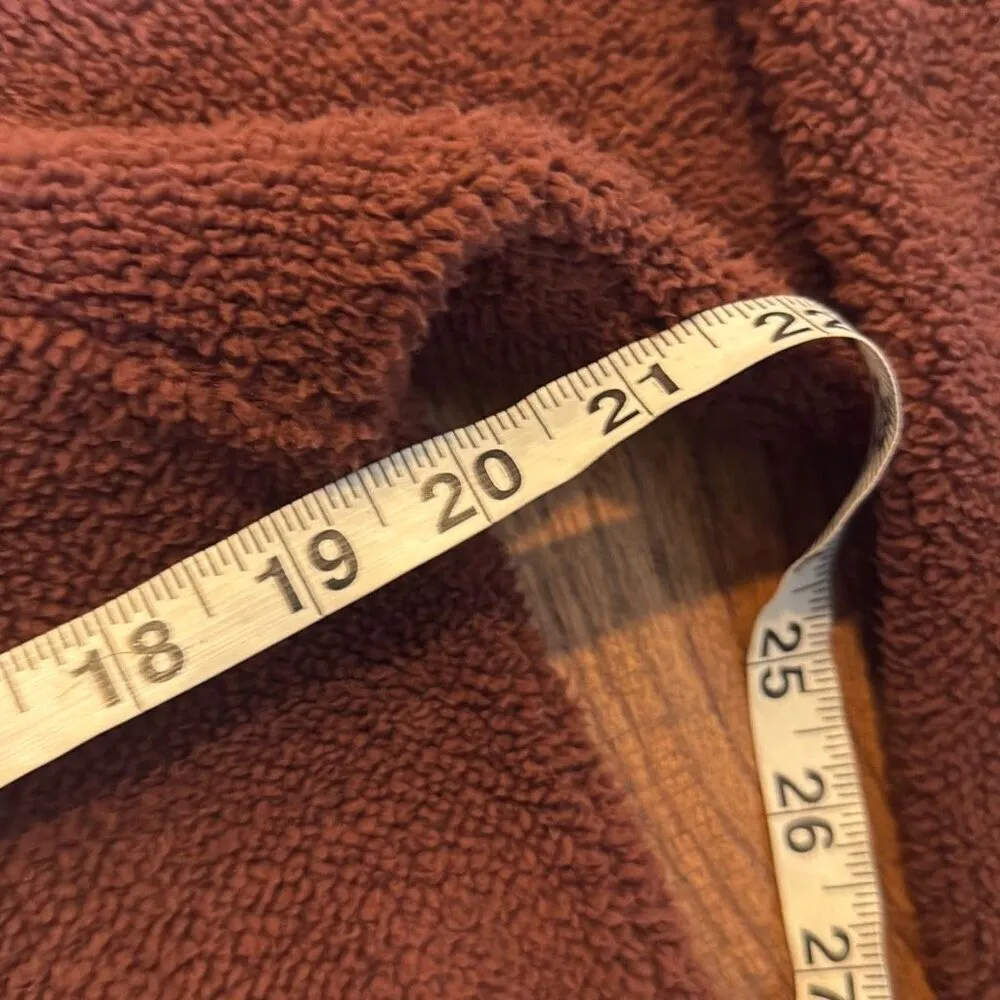 Offline by Aerie NWOT burgundy fleece quarter zip - Image 6