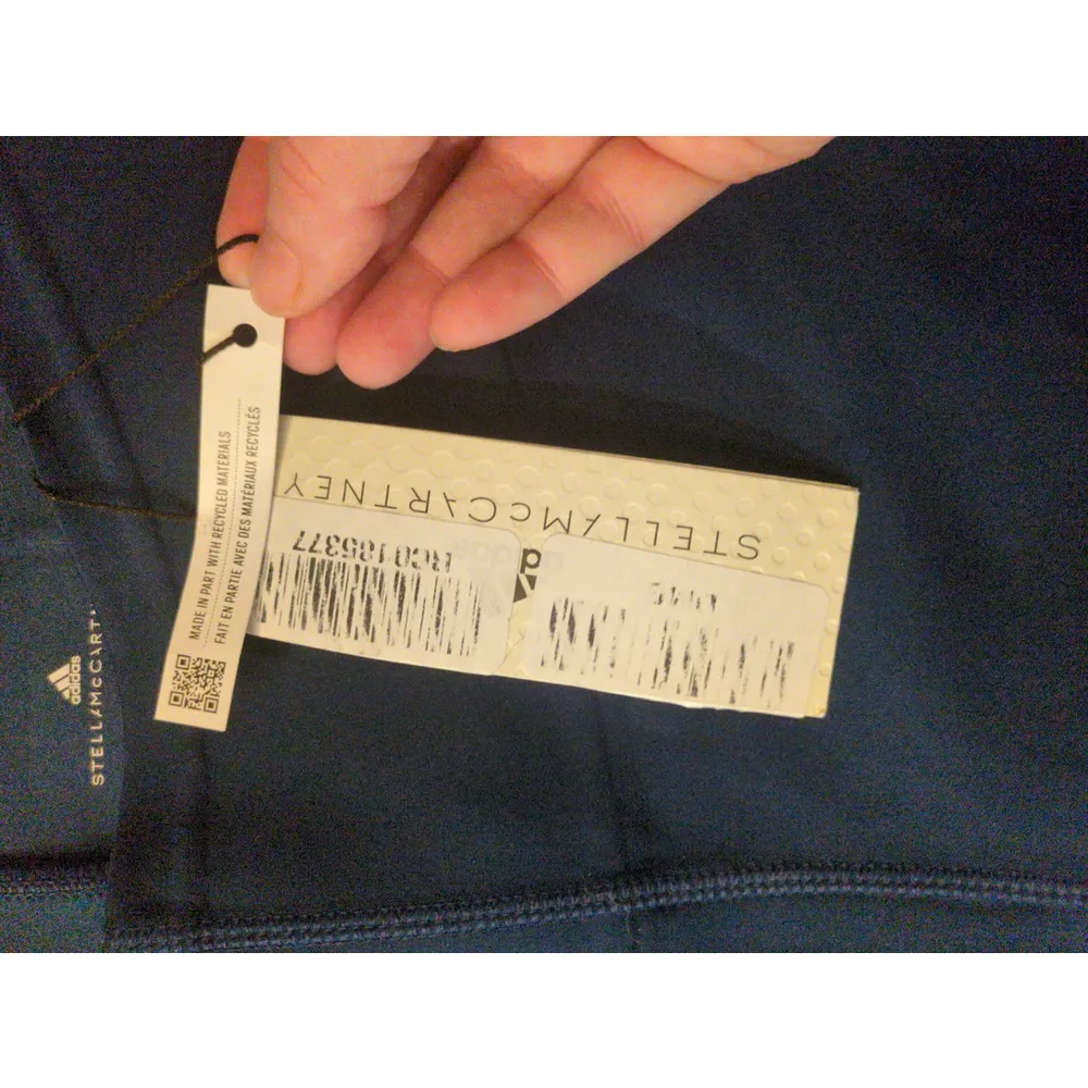 Adidas by Stella McCartney Knitmix Flare Leggings Size Small Blue - Image 8