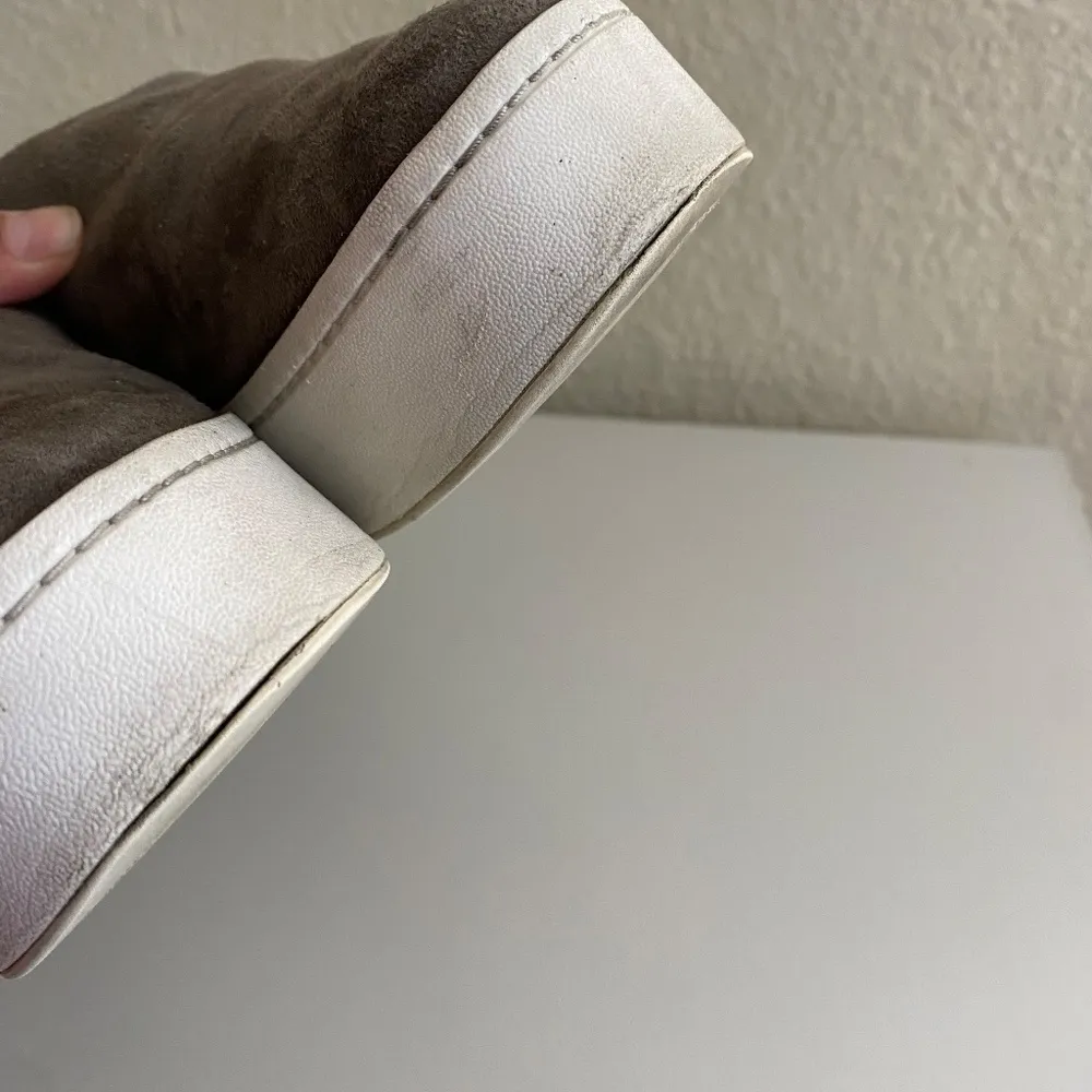 Vince Warren Platform Sneaker Suede Gray 9.5 sneakers‎ - Image 5