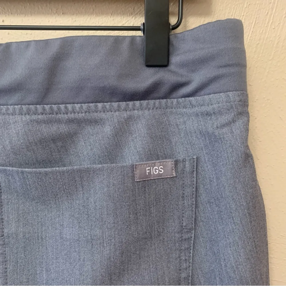 Zamora Jogger Scrub Pants Size Medium Petite Graphite Gray - Image 10