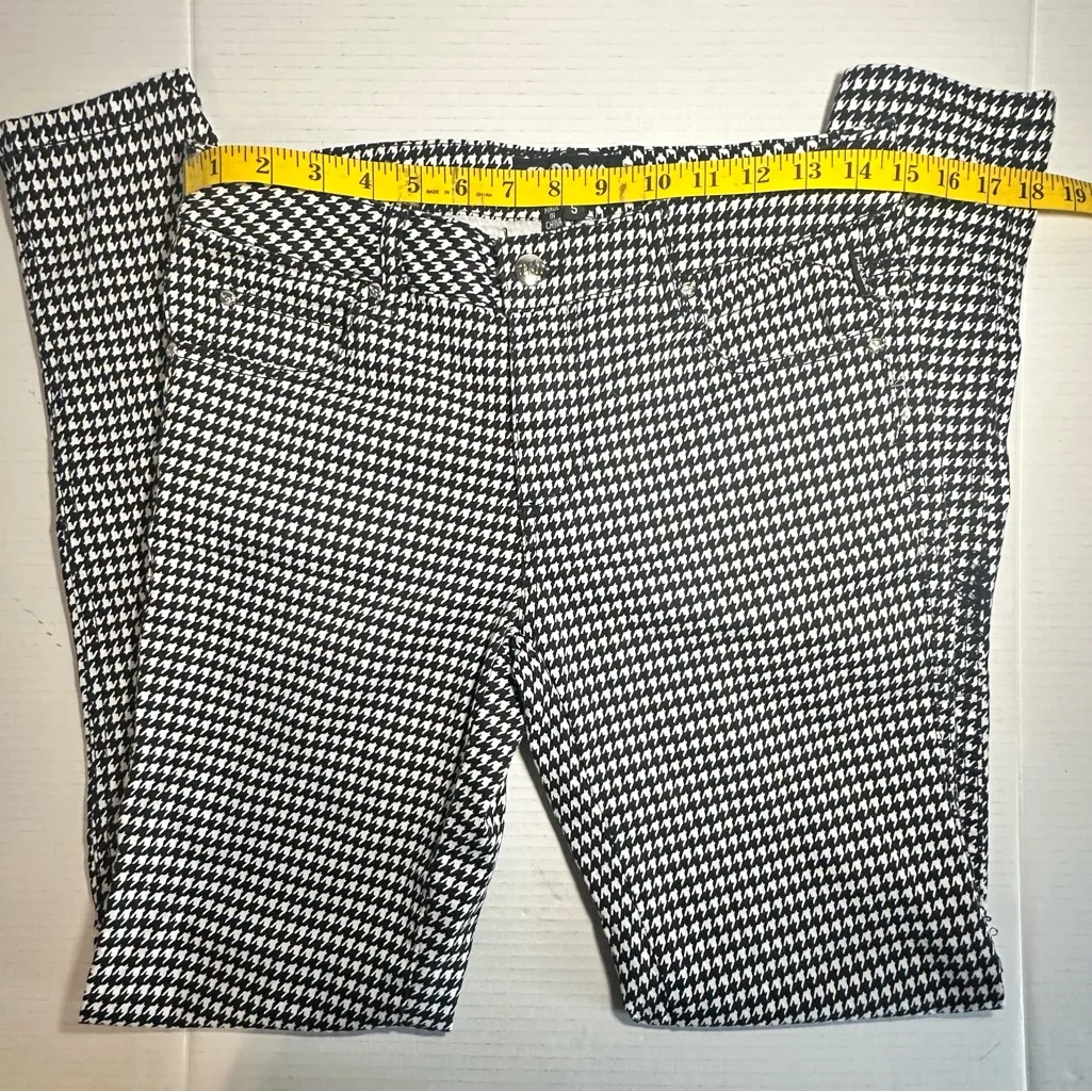 TRIPP NYC Dang Goodman Size 5 Black White Houndstooth Skinny‎ Jeans Punk Goth - Image 12