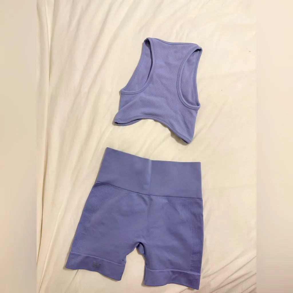 SET Active Sculptflex Periwinkle Workout Set (comes with both pieces) - Image 4